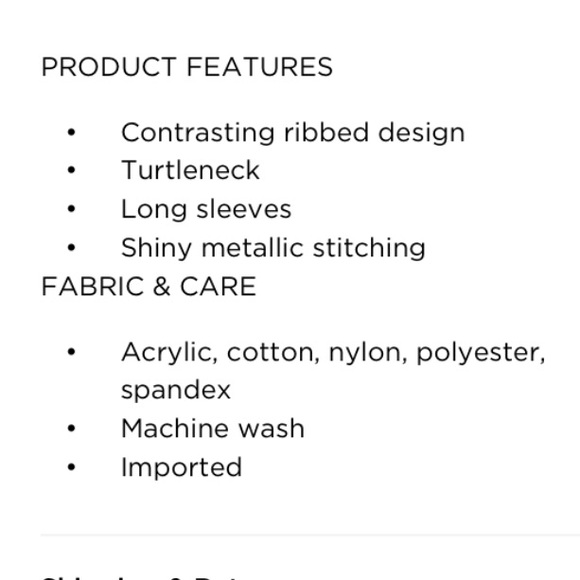 LAST ONE! Simply VERA WANG Oversized SWEATER - Picture 6 of 6